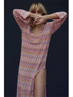 Robe Longue Chevron - 2