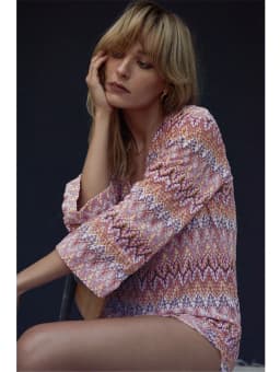 Robe Longue Chevron - 3