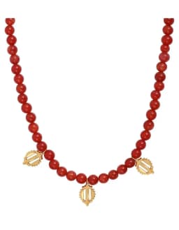 Collier Pampilles Cornaline Donatello - 1