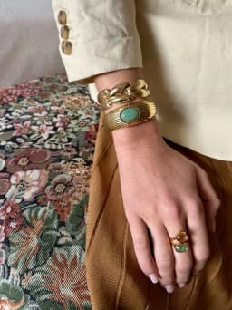 Jonc Double Pis Ammonite - 2