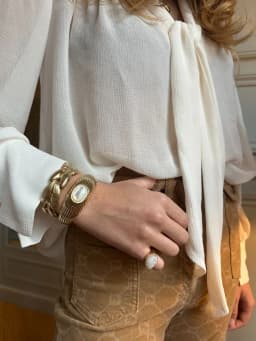 Jonc Double Pis Ammonite - 3