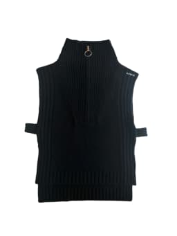 Sweater Zip Black - 1