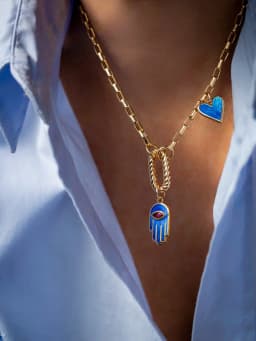 Collier Multicharms Émaillé Lina - 2