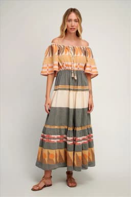 Robe Zakar Abricot - 1