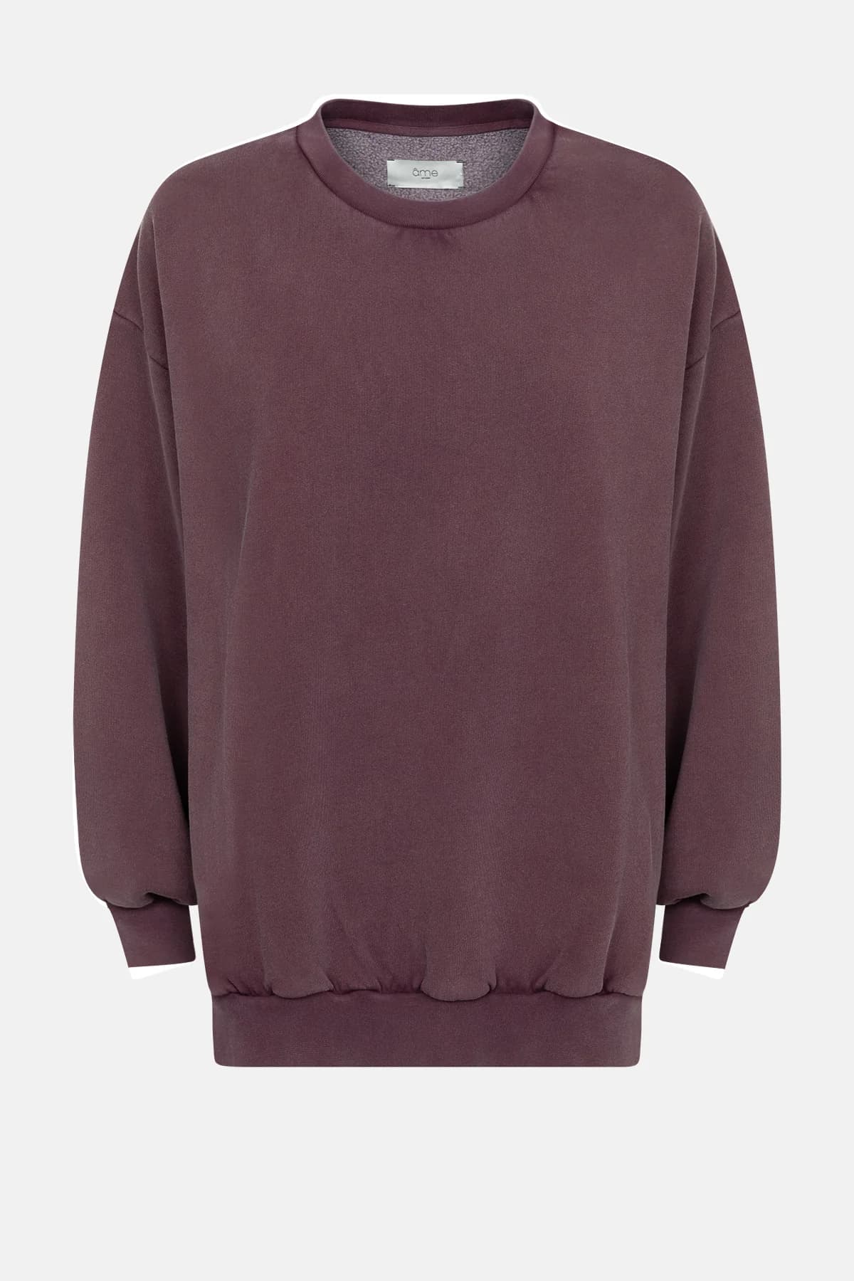 Sweat-shirt oversize Ulla | Prune vintage