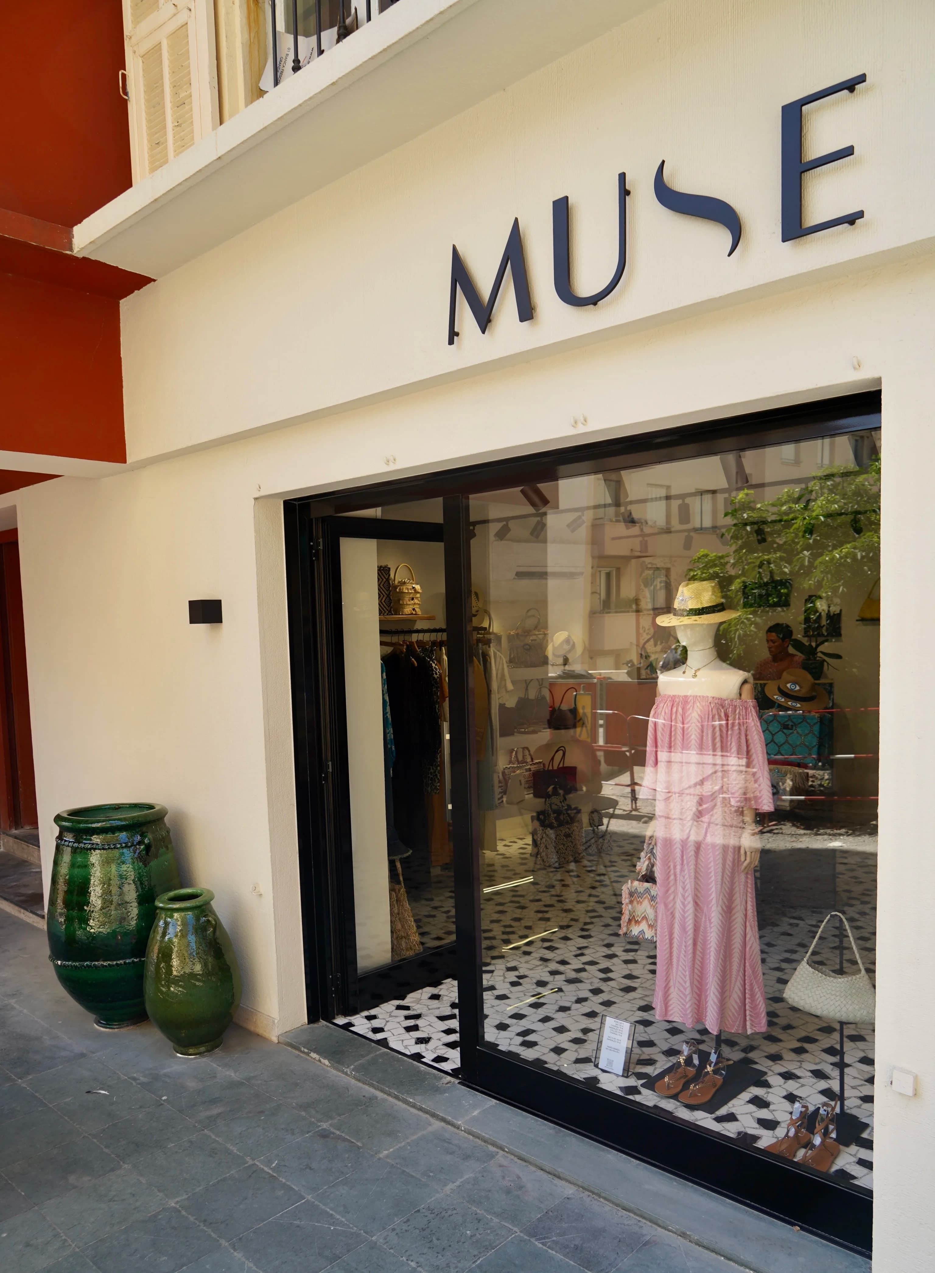 Intérieur de la boutique Muse